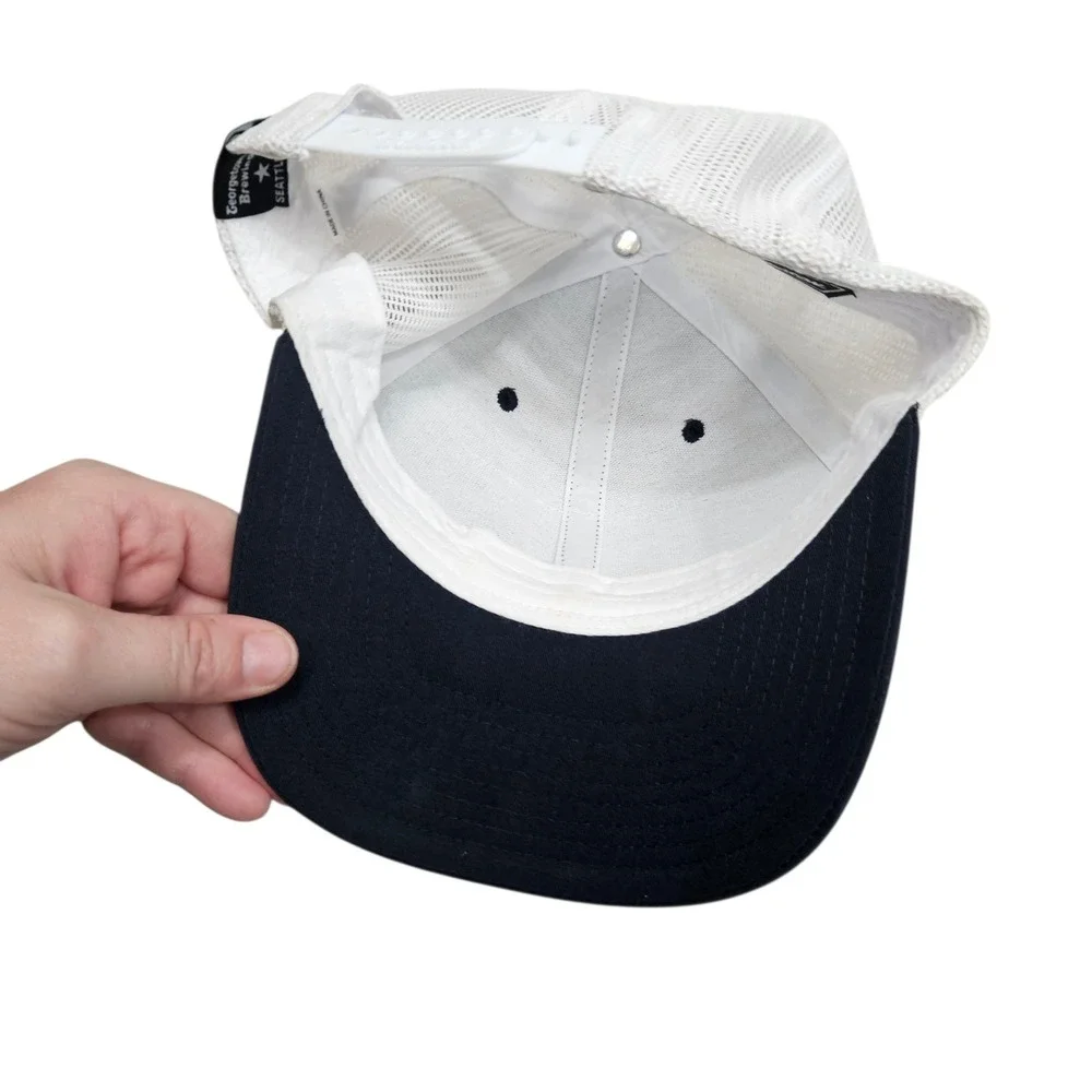 Georgetown Brewing Company Trucker Hat‎ Patch Logo Snapback Retro
